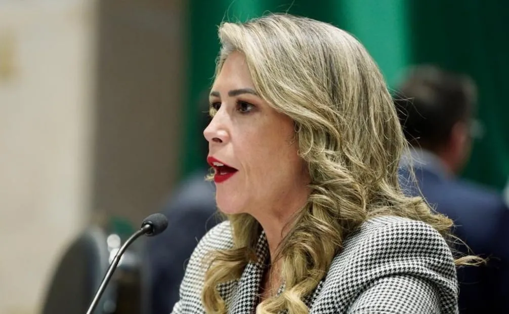 Paulina Rubio, vicepresidenta de la Cámara de Diputados. Foto: Especial
