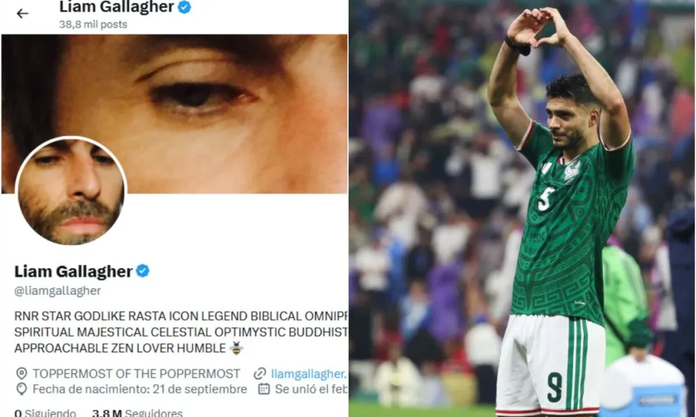 Liam Gallagher responde a comentarios en X, tras el triunfo de Inglaterra vs México: "deja de llorar desconsoladamente"