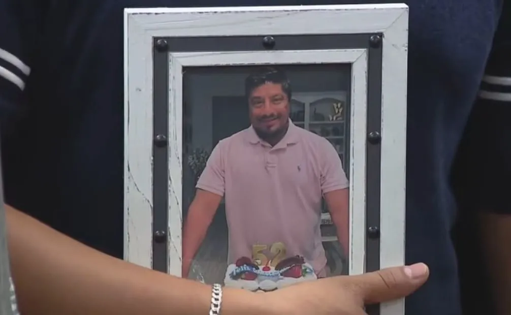 Lorenzo Salgado Araujo, migrante mexicano que falleció en operativo del ICE. Foto: Captura de Pantalla