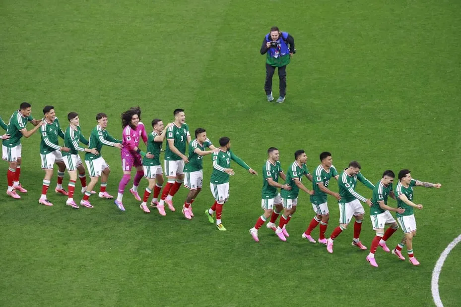 Selección Mexicana en festejo, tras avanzar a los Octavos de Final de la Copa del Mundo de 2026 - Foto: Diego Simón Sánchez | EL UNIVERSAL