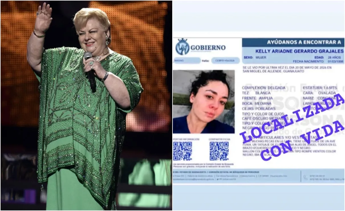 Nieta de Paquita la del Barrio es encontrada, tras 40 días de su extravío