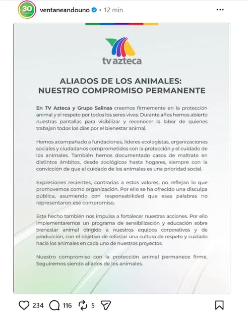 La empresa implementará capacitaciones dirigidas a sus equipos corporativos y de producción para fortalecer una cultura de respeto y cuidado hacia los animales.