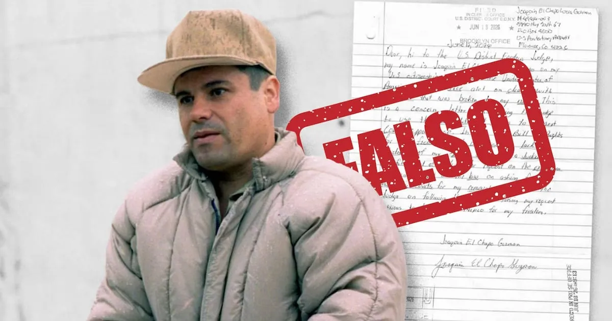 ¿Quién escribió las cartas de ‘El Chapo’ a la corte de EU? Su abogado asegura que no es el autor