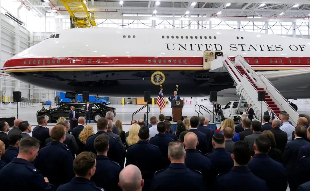 Retiran el Air Force One que Qatar regaló a Trump para hacerle "mejoras"; ocurre tras polémica por supuestas fallas en seguridad
