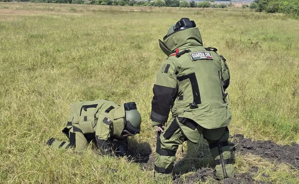 Ejército destruye artefactos explosivos en Michoacán. Foto: Especial