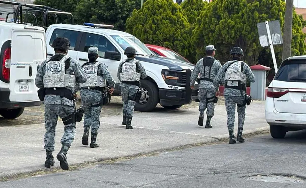 Integrantes de la Guardia Nacional participan en el Operativo Kukulkán. Foto: Especial