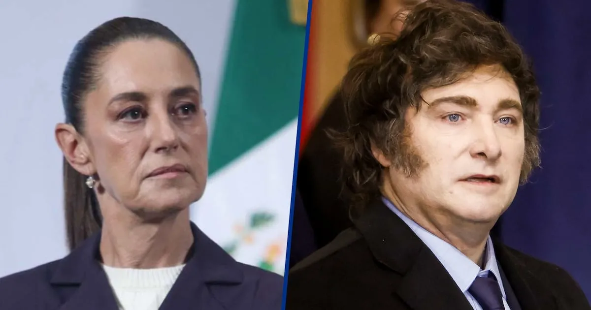 Sheinbaum pone un alto a Milei y su acusación de ‘Argentinofobia’: ‘México no se mete con otros países’