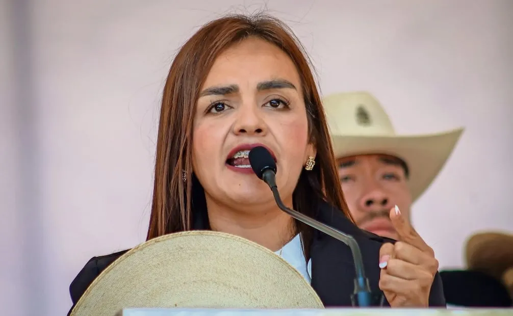 Grecia Quiroz, presienta municipal de Uruapan. Foto: Luis Camacho / EL UNIVERSAL