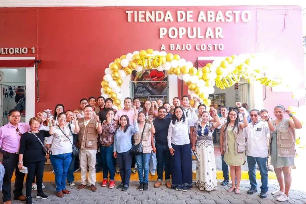 Ariadna Ayala apoya economía y nutrición de familias con nuevos productos en la Tienda de Abasto Popular - MILENIO