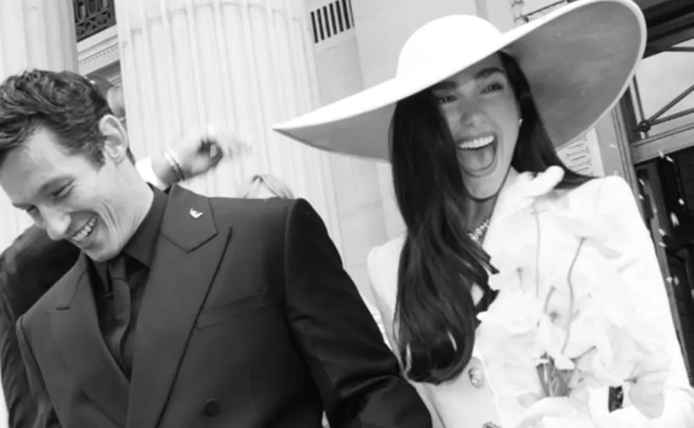 Callum Turner habla por primera vez de su boda con Dua Lipa: "fue el día mas hermoso de mi vida"