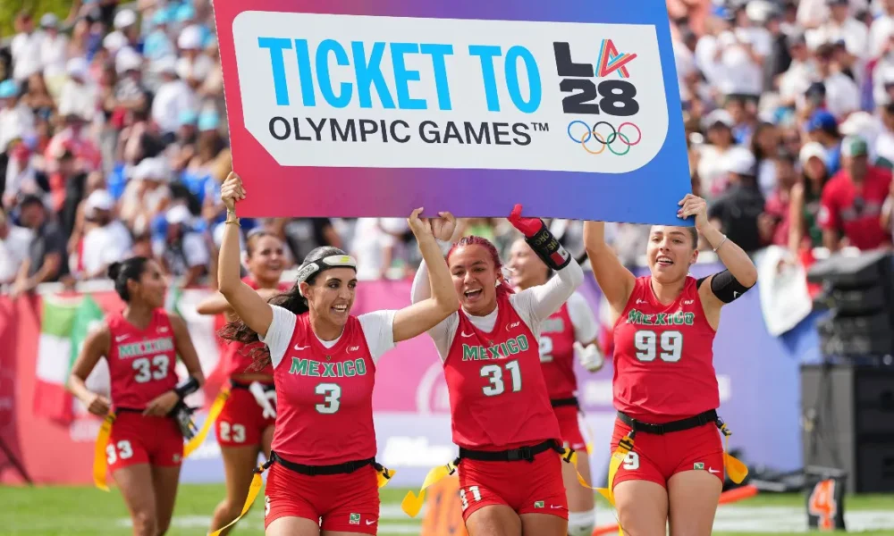 ¡El sueño con destino a Los Ángeles! México sigue ganando terreno en el Flag Football femenil - MILENIO