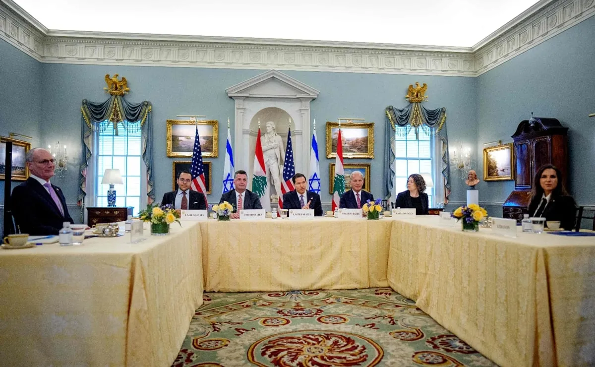 Líbano e Israel celebran nueva ronda de negociaciones; séptima sesión de conversaciones se lleva a cabo en Roma
