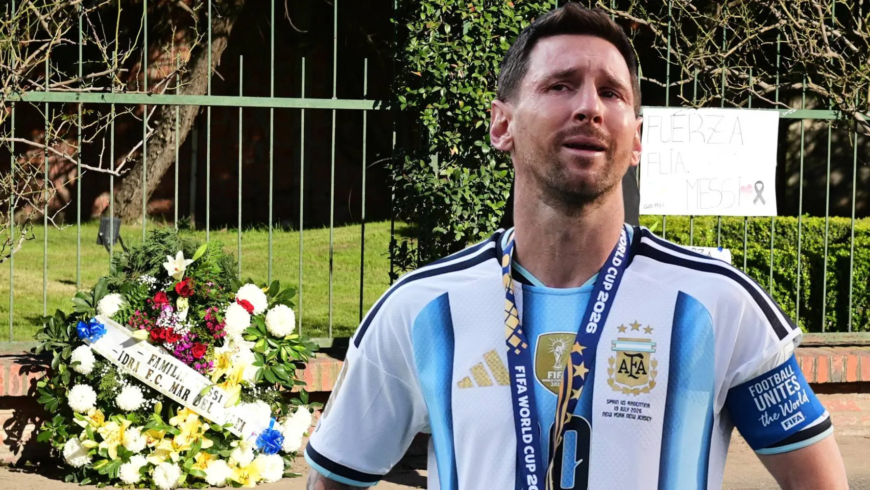 Messi considera el retiro tras muerte de su papá: ‘No sé cómo seguir, ¿por qué no aguantaste poquito más?’