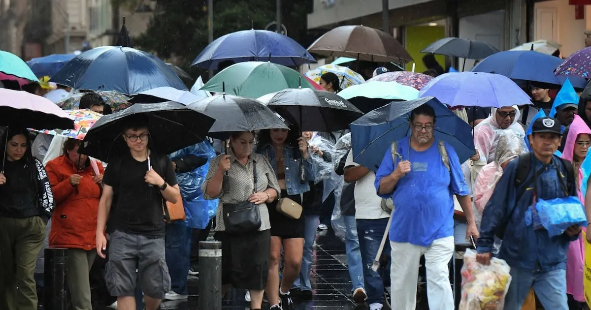 México estará ‘bajo el agua’: Alertan por lluvias intensas durante esta semana en estos 8 estados