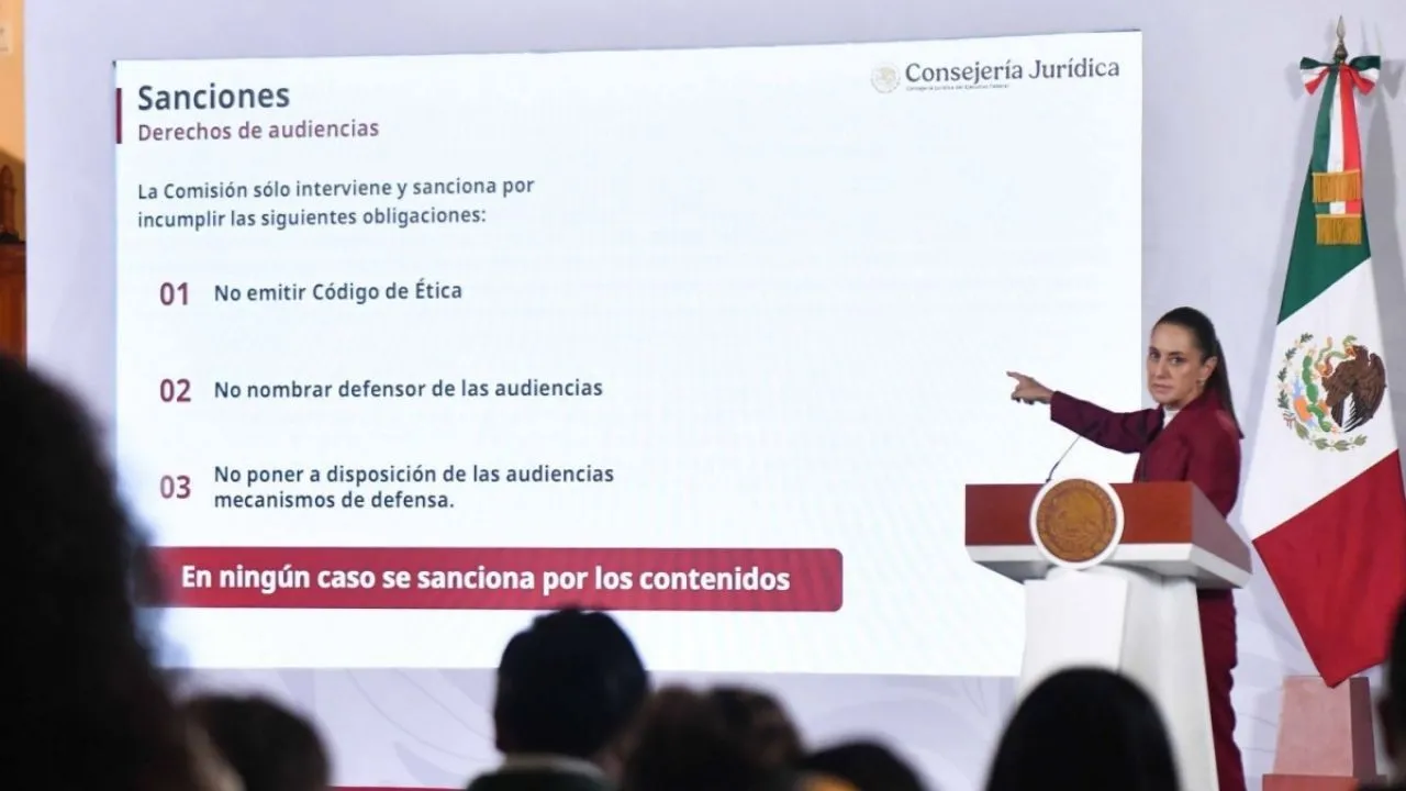 “Se brincaron las trancas de la ley”: advierten contradicciones y conceptos ambiguos en lineamientos de los derechos de las audiencias de Sheinbaum
