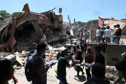 Sismo en Colombia: en esto consiste la ayuda humanitaria de México; despliegan binomios caninos