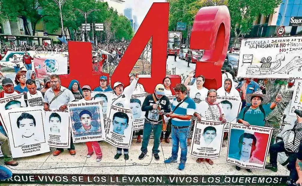 Familiares de los estudiantes desaparecidos no han dejado de exigir justicia y la aparición de los jóvenes normalistas. Foto: ARCHIVO EL UNIVERSAL
