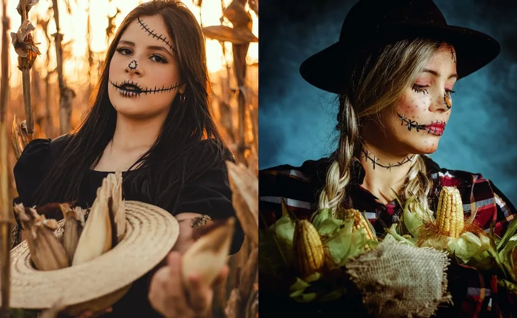 Atrévete a mostrar tu lado más siniestro con un maquillaje de Halloween lleno de misterio. Foto: Pexels