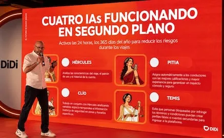 DiDi integra inteligencia artificial a sus viajes; así mejora la seguridad en cada recorrido  