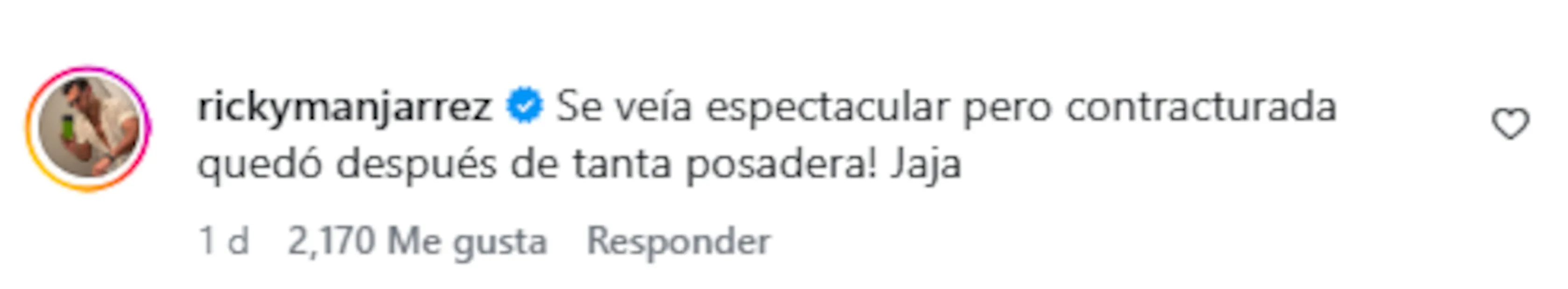 Ricardo Manjarrez, conductor de "Ventaneando", comenta post sobre Mía, la hija de Andrea Legarreta y Erik Rubín.
Foto: Instagram