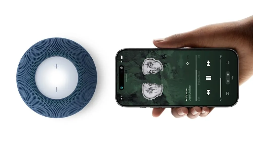 Apple presentó su nueva bocina inteligente HomePod mini 2 y llegará pronto a México. Imagen: Apple