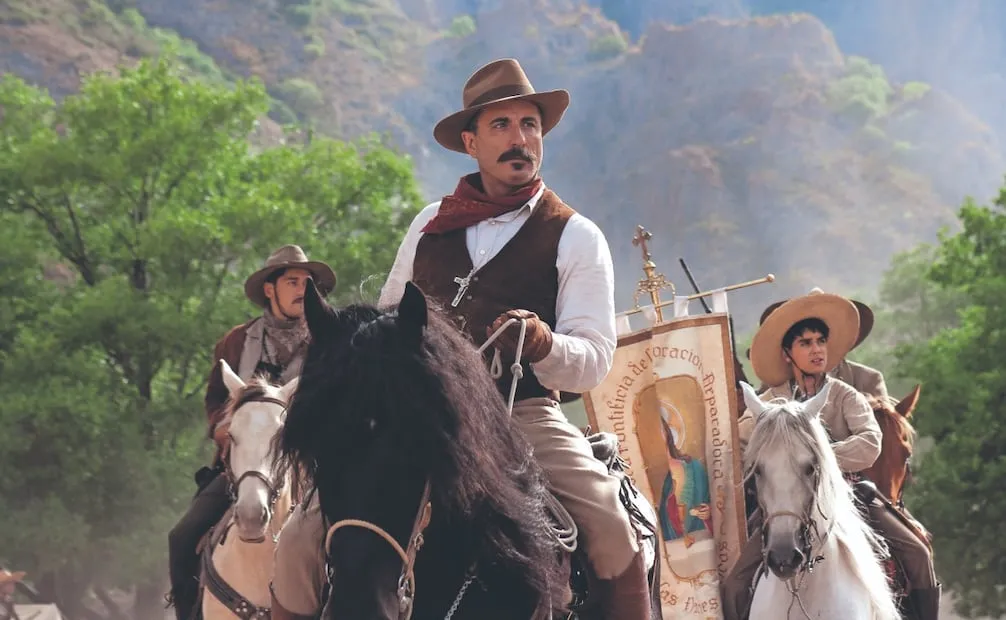 Andy García es el general Enrique Gorostieta, líder del ejército cristero. Foto: Dos Corazones Distribución.