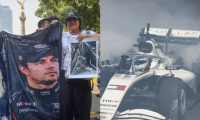 Checo Pérez se adueña de Pase de la Reforma con su Showrun; así se vivió el evento