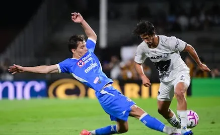 Cruz Azul vuelve a amargar a Pumas en CU con agónico empate; César Huerta fue expulsado