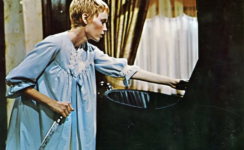 Película “El bebé de Rosemary”, 1968. Se le considera como la presentación ideal del diablo en el cine. Foto: IMDb/ESPECIAL.