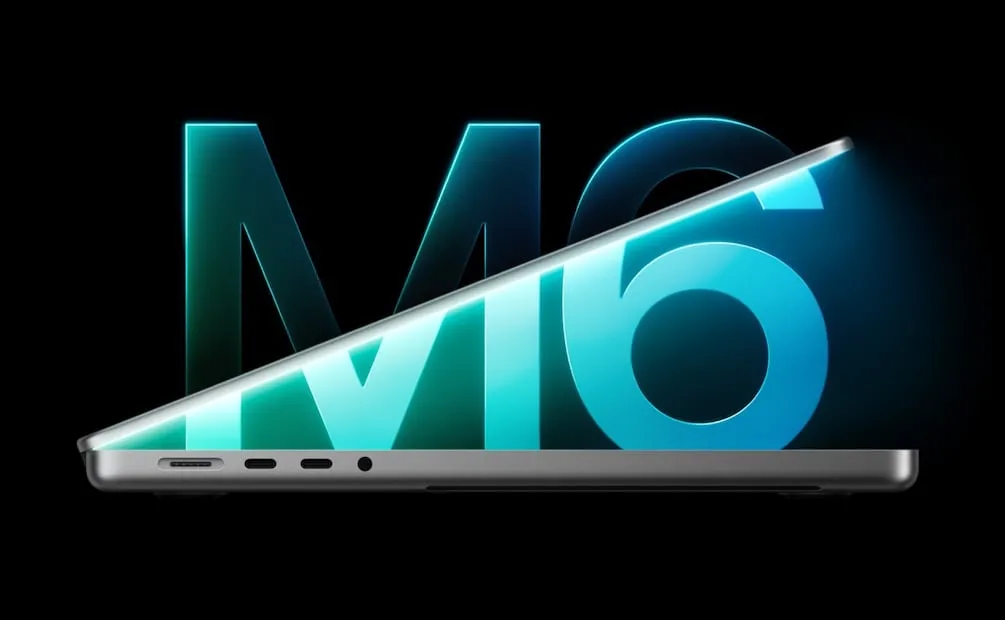 La nueva MacBook Pro de 14 pulgadas con chip M6 llegará el 6 de noviembre. Imagen: Apple