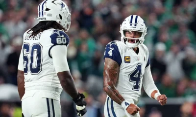 Dak Prescott comanda victoria de los Cowboys sobre Eagles; Dallas alcanza su cuarta victoria
