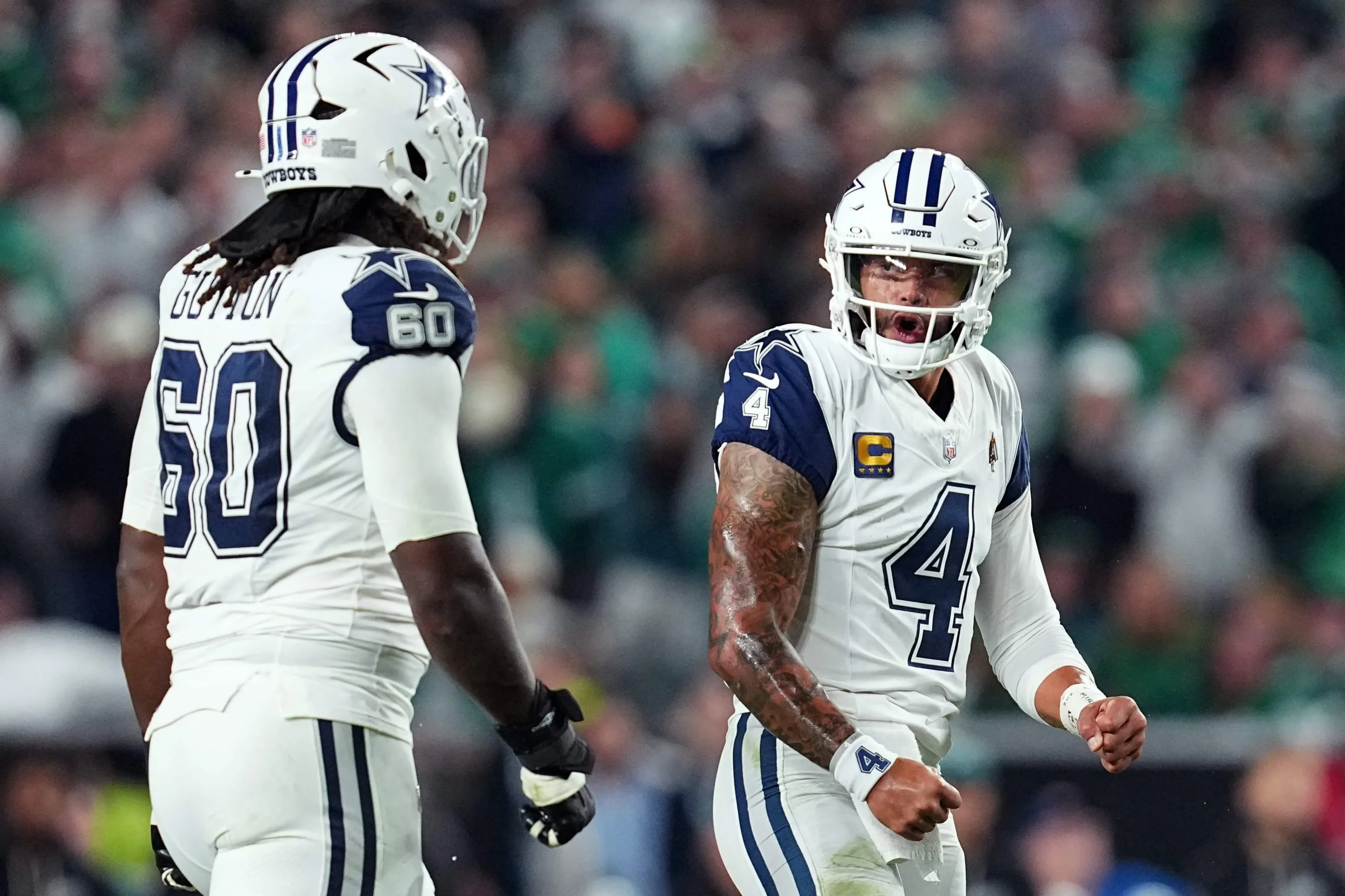 Dak Prescott comanda victoria de los Cowboys sobre Eagles; Dallas alcanza su cuarta victoria