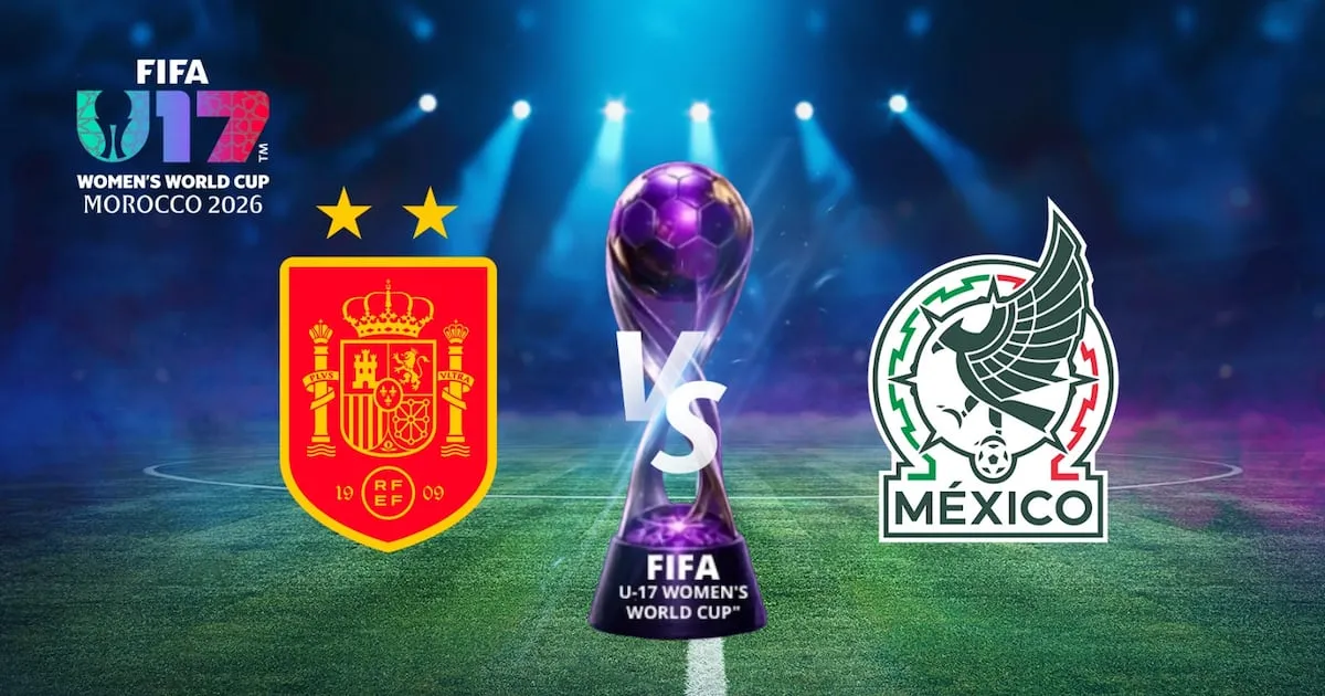 España vs México Femenil en el Mundial sub-17: ¿Dónde y a qué hora ver el partido EN VIVO?