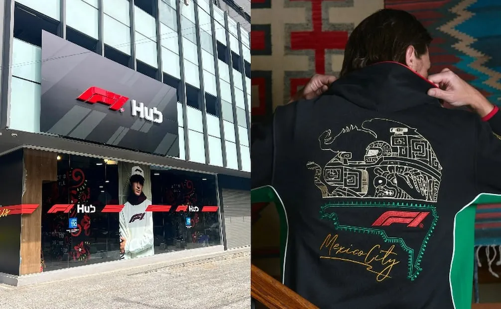 La Fórmula 1 acelera la capital con la llegada de una tienda para los amantes del automovilismo. Foto: F1 Hub Ciudad de México