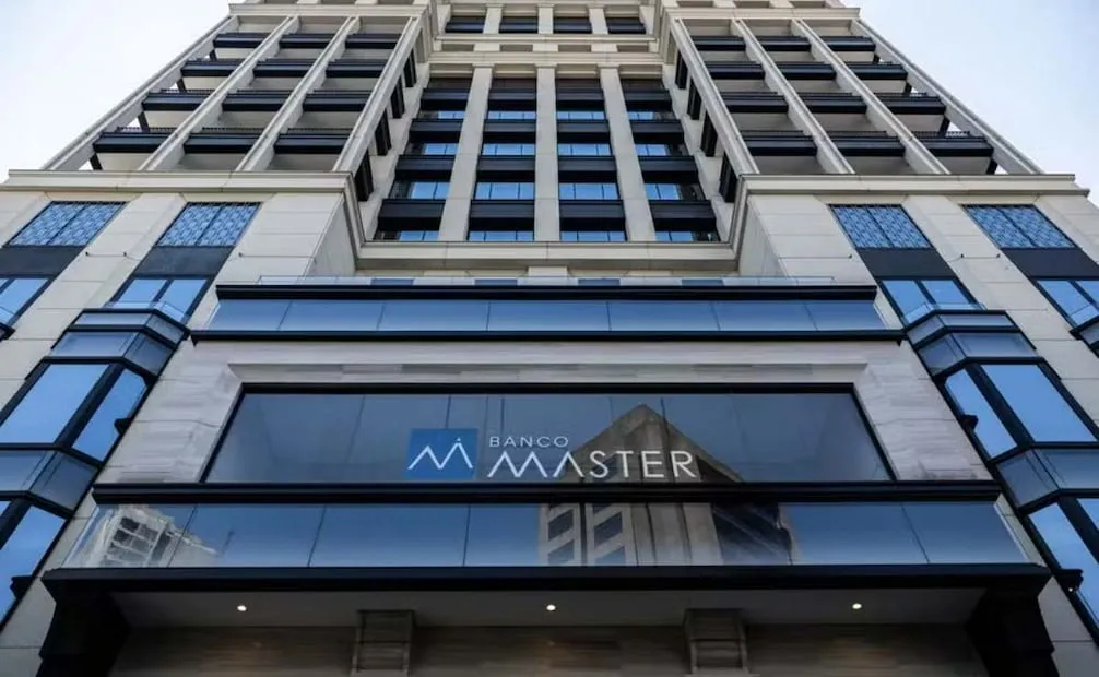 Oficinas centrales de Banco Master en Sao Paulo, Brasil. (03/09/26) Foto: O'Globo