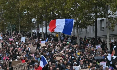 Francia vive nueva jornada de protestas entre fuerte despliegue policial; reportan 135 personas detenidas este sábado