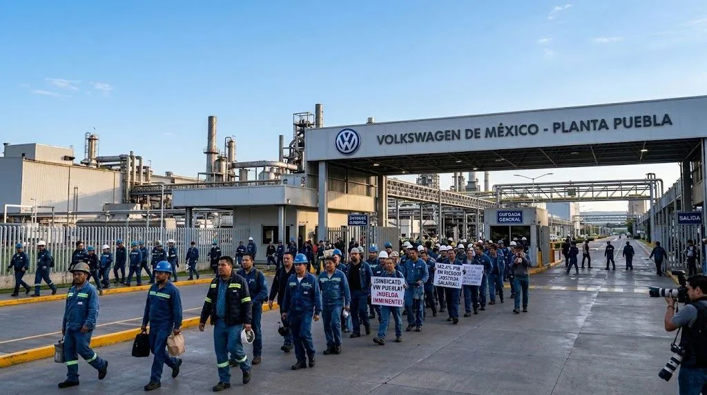 Huelga en Volkswagen pone en riesgo empleos y economía de Puebla - Milenio