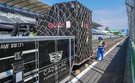 La Fórmula 1 ya está en México; así llegaron al Autódromo Hermanos Rodríguez