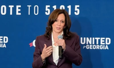 Kamala Harris llama a votar contra ‘la tiranía de Trump’ en Georgia: ‘Ese momento ha terminado’