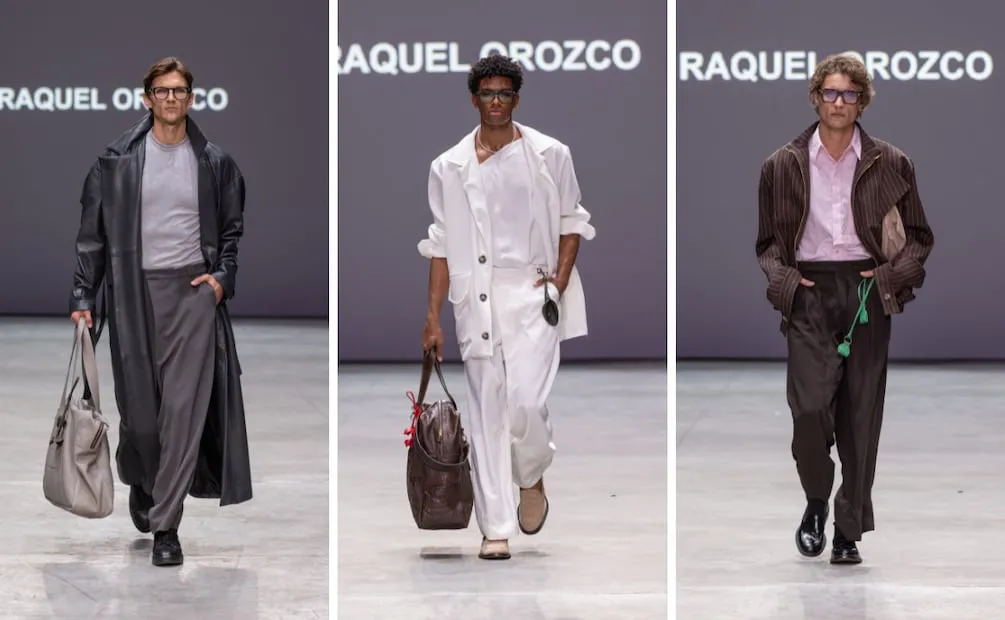 Colección masculina de Raquel Orozco. Foto: Cortesía Volvo Fashion Week México