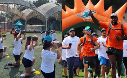 La NFL se pone como objetivo que 4 millones de niños y niñas jueguen flag football en México; Arturo Olivé celebra alianza con la CONADE