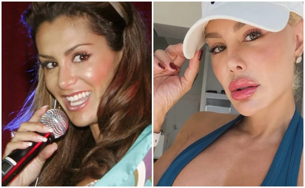 Ninel Conde en 2006 y en 2026 respectivamente.
Archivo EL UNIVERSAL/Instagram ninelconde
