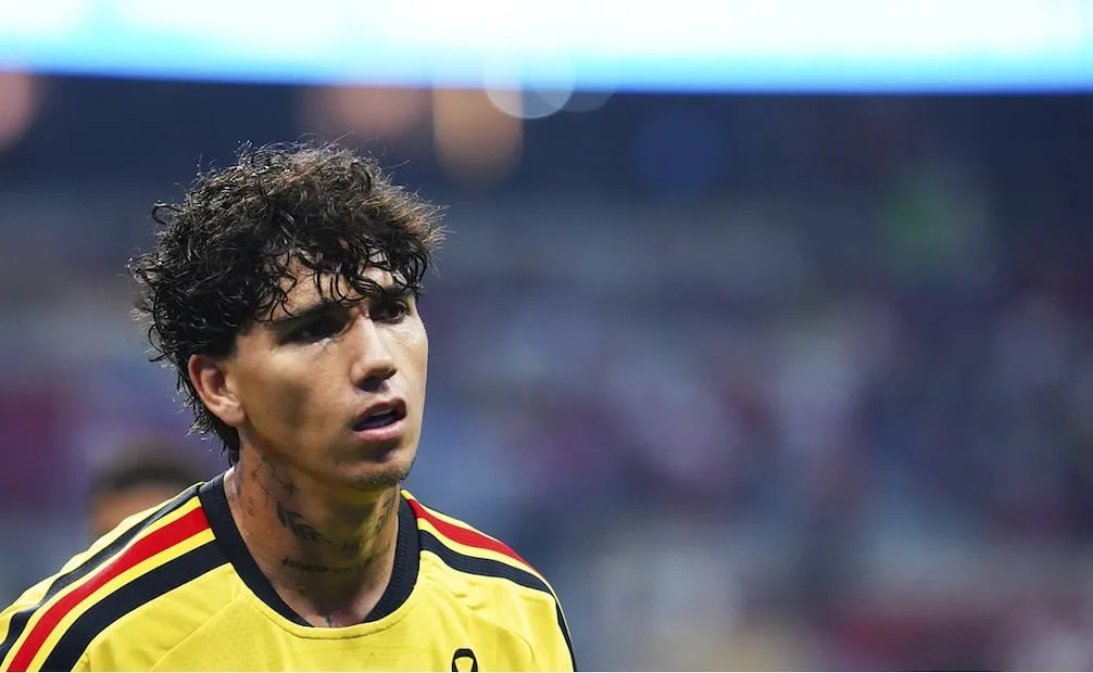 Kevin Álvarez con el América, durante la fase regular del torneo Apertura 2026 - Foto: Imago7