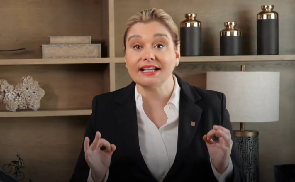 Maru Campos, gobernadora de Chihuahua, habla sobre el caso del exfiscal César Jáuregui (19/10/2026). Foto: Facebook Maru Campos Galván