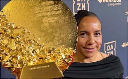 Charlyn Corral sorprendió en el Balón de Oro; una estrella mundial le pidió una foto