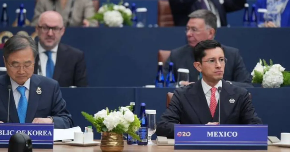 México en el G20: Pide respeto a la soberanía e integridad territorial ante tensiones geopolíticas