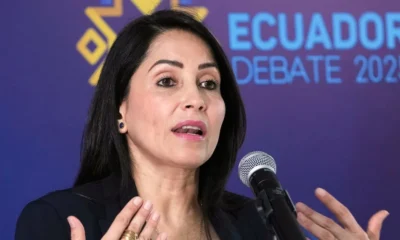 Morena señala persecución política contra Luisa González, excandidata en Ecuador, tras su detención