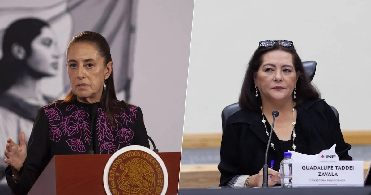 ‘Ni corrupción ni privilegios’, dice Sheinbaum en medio del escándalo de Guadalupe Taddei con el INE