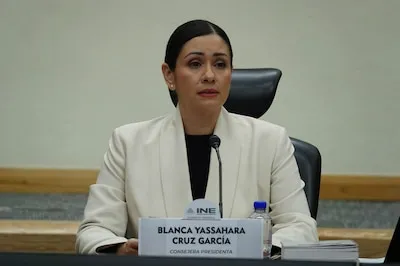 Nueva presidenta del INE, Blanca Cruz, niega vínculos con contratista ligado a Guadalupe Taddei