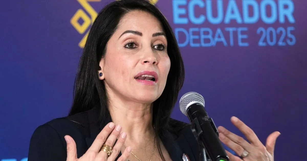 Ordenan prisión preventiva a Luisa González, excandidata presidencial de Ecuador, por lavado de activos